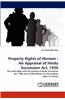Property Rights of Women - An Appraisal of Hindu Succession ACT, 1956