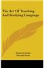The Art of Teaching and Studying Language