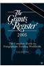 The Grants Register: The Complete Guide to Postgraduate Funding Worldwide: 2005