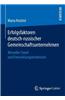 Erfolgsfaktoren Deutsch-Russischer Gemeinschaftsunternehmen