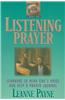 Listening Prayer