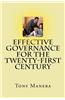 Effective Governance for the Twenty-First Century
