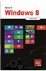 Basics Of Windows 8