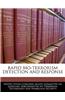 Rapid Bio-Terrorism Detection and Response