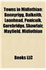 Towns in Midlothian: Bonnyrigg, Dalkeith, Loanhead, Penicuik, Gorebridge, Shawfair, Mayfield, Midlothian