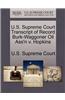 U.S. Supreme Court Transcript of Record Burk-Waggoner Oil Ass'n V. Hopkins