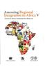 Assessing Regional Integration in Africa V: Towards an African Continental Free Trade Area