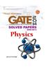 GATE - Physics Solved Papers 2014
