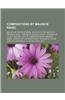 Compositions by Maurice Ravel: Ballets by Maurice Ravel, Ballets to the Music of Maurice Ravel, Operas by Maurice Ravel, Gaspard de La Nuit