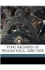 Vital Records of Woodstock, 1686-1854