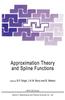 Approximation Theory and Spline Functions