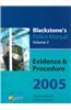 Evidence and Procedure: 2005