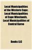 Local Municipalities of the Western Cape: Local Municipalities of Cape Winelands, Local Municipalities of Central Karoo