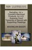 Swingline, Inc V. Overland Machined Products, Inc U.S. Supreme Court Transcript of Record with Supporting Pleadings
