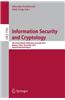 Information Security and Cryptology: 8th International Conference, Inscrypt 2012, Beijing, China, November 28-30, 2012, Revised Selected Papers