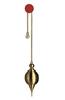 Brass Pendulum Gold Plated (Chamber)