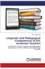 Linguistic and Pedagogical Competences of Efl Jordanian Teachers