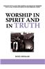 Worship in Spirit and in Truth