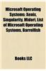 Microsoft Operating Systems: Discontinued Microsoft Operating Systems, Microsoft Auto, Microsoft Windows, Windows CE, Windows Mobile