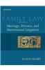 Family Law II: Marriage, Divorce, and Matrimonial Litigation