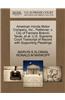 American Honda Motor Company, Inc., Petitioner, V. City of Farmers Branch, Texas, et al. U.S. Supreme Court Transcript of Record with Supporting Pleadings