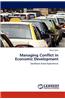 Managing Conflict in Economic Development