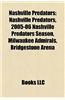 Nashville Predators: Nashville Predators Broadcasters, Nashville Predators Coaches, Nashville Predators Draft Picks