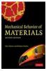 Mechanical Behavior of Materials