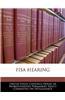 Fisa Hearing