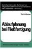 Ablaufplanung Bei Fliessfertigung