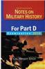 Notes on Military History for Part D Examination 2014