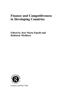 Finance and Competitiveness in Developing Countries