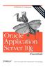 Oracle Application Server 10g Essentials