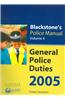 General Police Duties: 2005