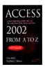 Access 2002 from A to Z