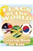 Flags of the World Coloring Book for Kids