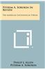 Pitirim A. Sorokin in Review: The American Sociological Forum