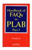 Handbook of FAQs in Plab Part 1