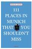 111 Places in Munich That You Shouldn't Miss