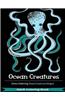 Ocean Creatures Adult Coloring Books: 35 Creative Stress Relieving Ocean Animals Patterns