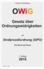 Gesetz Uber Ordnungswidrigkeiten: (Owig)