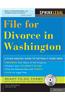 File for Divorce in Washington [With CDROM]