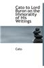 Cato to Lord Byron on the Immorality of His Writings