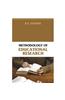 Methodology of Educational Research