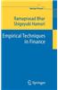 Empirical Techniques in Finance