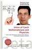Union of Czech Mathematicians and Physicists