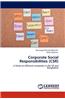 Corporate Social Responsibilities (Csr)