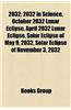 2032: 2032 in Science, October 2032 Lunar Eclipse, April 2032 Lunar Eclipse, Solar Eclipse of May 9, 2032, Solar Eclipse of