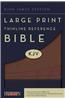 Large Print Thinline Reference Bible-KJV
