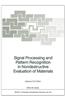Signal Processing and Pattern Recognition in Nondestructive Evaluation of Materials